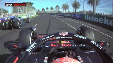 Verstappen breezes past Hamilton for Australian GP lead