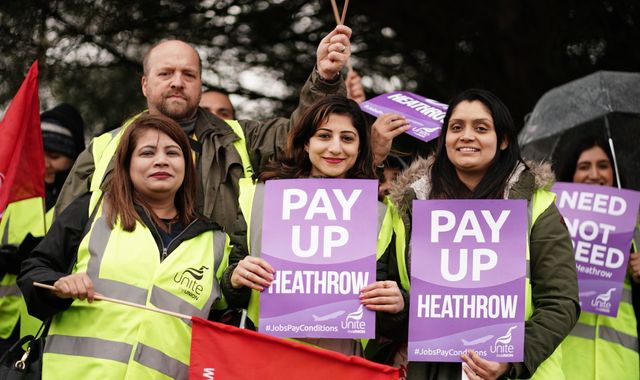 'Inevitable disruption' for King's coronation as 1,400 Heathrow staff strike for eight... - Vimarsana News