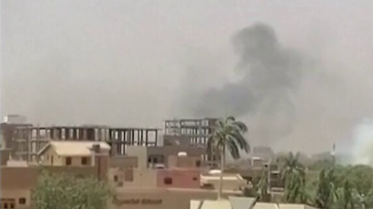 Explosions heard in Sudanese capital