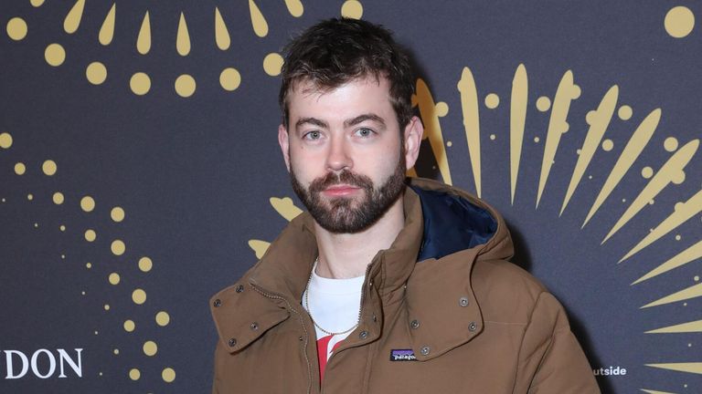 Cassius Taylor arriving at the launch of Skate at Somerset House with Mo‘t & Chandon, at Somerset House, London. Picture date: Tuesday November 15, 2022