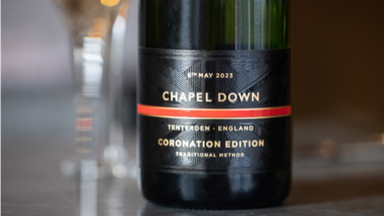 Chapel Down Winery, based in Kent, is making a &#39;Chapel Down Coronation Edition&#39;, using 2016 vintage grapes to mark King Charles&#39;s coronation.