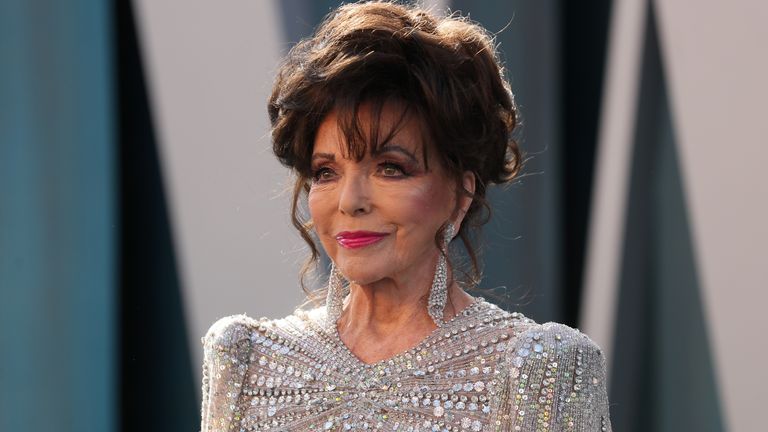 Dame Joan Collins will appear in a sketch at the concert