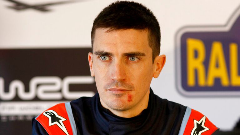 Craig Breen pictured in Sweden in 2020 Pic: AP 