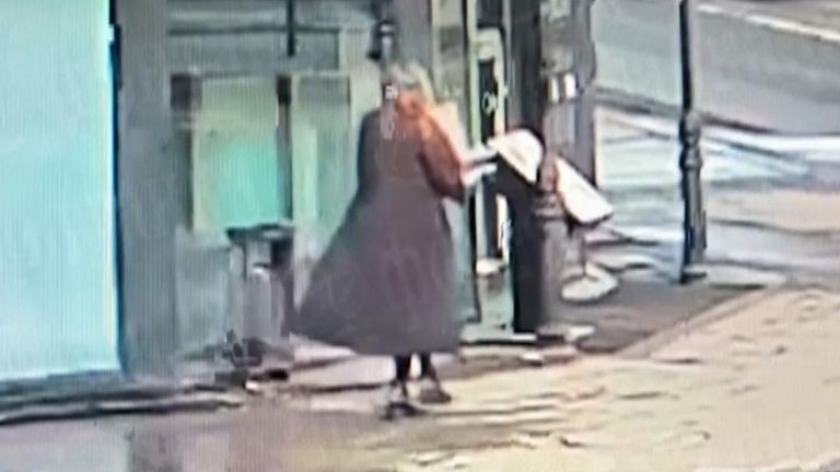 Video purporting to show suspect in St Petersburg cafe explosion is released by Russian media