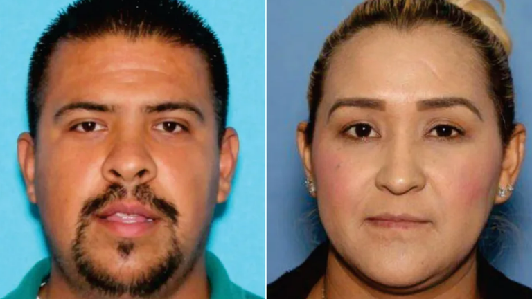 Edgar Salvador Casian-Garcia, 34, and his girlfriend, Araceli Medina, 38 Pic: US Marshals Service