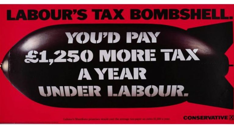 The Conservative&#39;s ’ 1992 Tax Bombshell poster