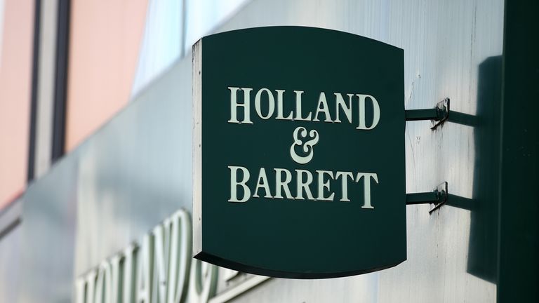 Holland & Barrett shop in Sheffield