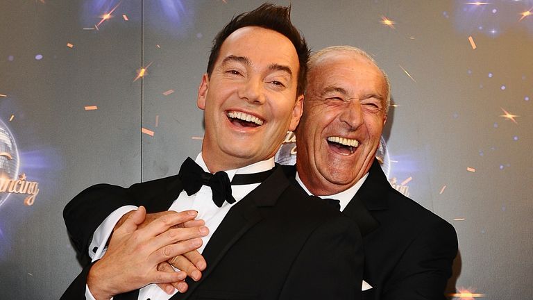 File photo dated 01/09/2015 of Len Goodman (right) and Craig Revel Horwood during the launch show for Strictly Come Dancing at BBC Television Centre, Wood Lane, White City. Former Strictly Come Dancing judge Len Goodman has died aged 78, his agent has said. Issue date: Monday April 24, 2023.

