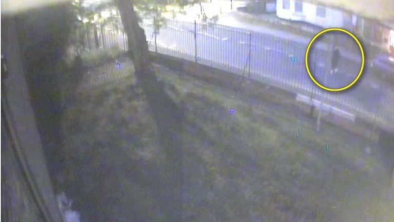 CCTV stills taken of  Matthew  King outside an army Barracks in east London 
Pic:Met Police