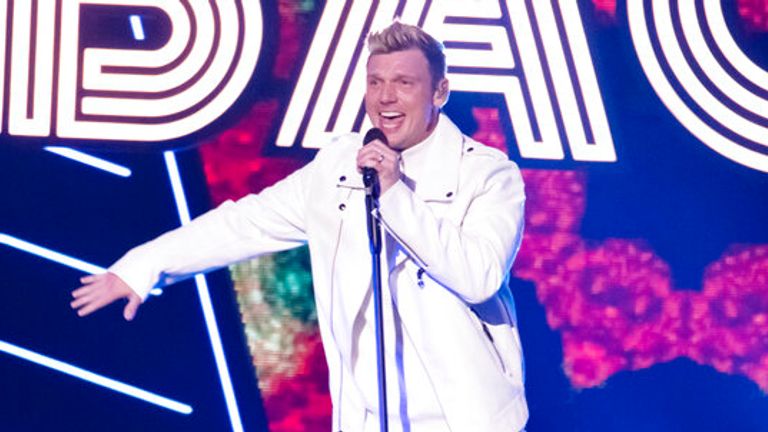 Nick Carter of Backstreet Boys performs onstage at the iHeartRadio Z100&#39;s Jingle Ball 2022 Presented by Capital One at Madison Square Garden on December 9, 2022 in New York, New York. Photo: Jeremy Smith/imageSPACE/MediaPunch /IPX
