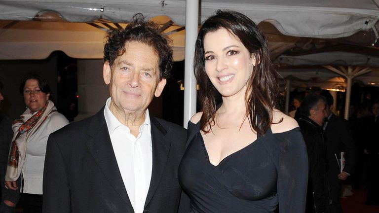 Nigel and Nigella Lawson pictured in 2008