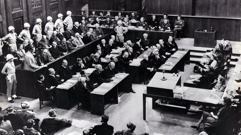Nuremberg Trials Begin November 1945