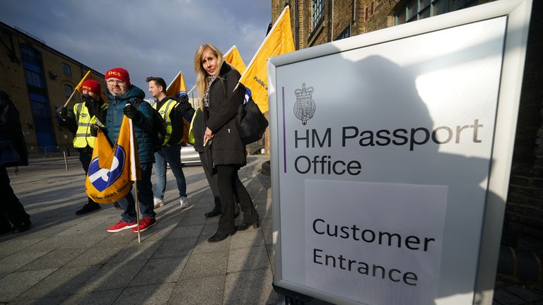 Passport Office strikes: When are the walk-outs and will I be able to renew  my passport? | UK News | Sky News