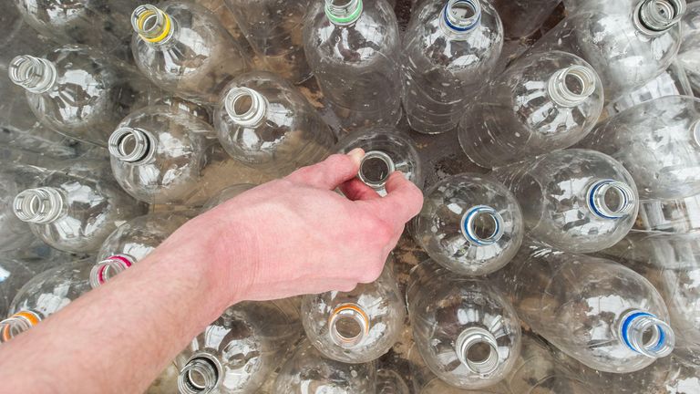 File photo dated 27/04/13 of plastic bottles, as Scottish islanders are to be given the chance to try out a new recycling initiative ahead of the introduction of a nationwide deposit return scheme.