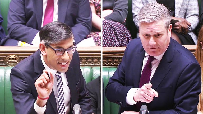 Sir Keir Starmer presses Rishi Sunak over the governments action on the cost of living crisis at PMQs
