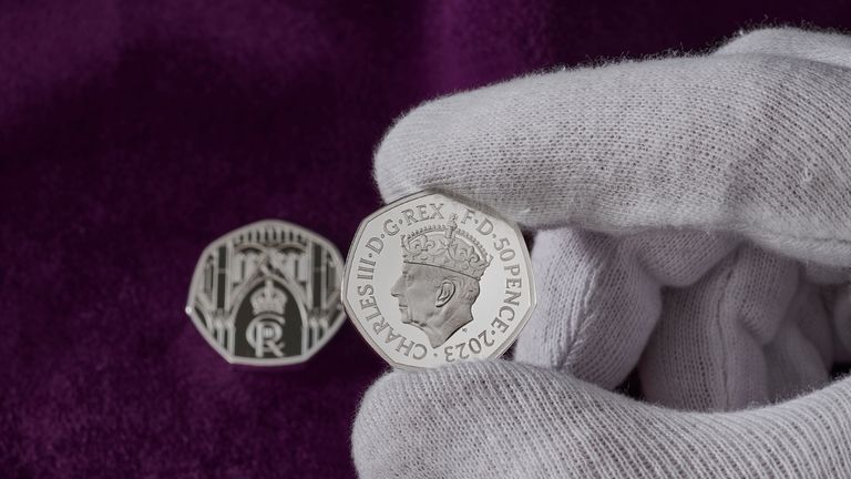 Royal mint coin