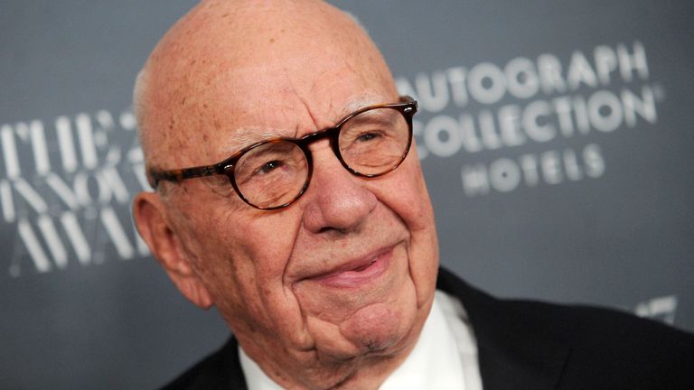 Rupert Murdoch Pic: AP