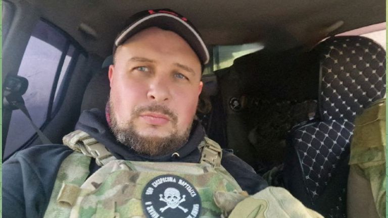 A well-known Russian military blogger, Vladlen Tatarsky, is seen in this undated social media picture obtained by Reuters on April 2, 2023. Telegram @Vladlentatarskybooks/via REUTERS THIS IMAGE HAS BEEN SUPPLIED BY A THIRD PARTY. MANDATORY CREDIT. NO RESALES. NO ARCHIVES.
