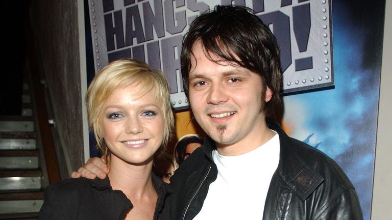 Former S Club 7 members Hannah Spearritt and Paul Cattermole.