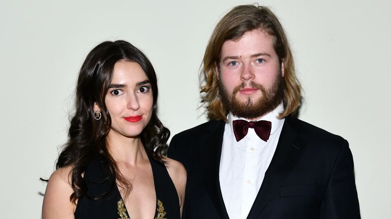 Sophia Robert and Columbus Taylor attend the Yorkville Ball at The Union Club on November 10, 2018 in New York 
