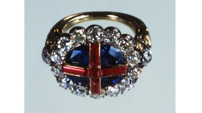 The sovereign&#39;s ring. Pic: Royal Collection Trust