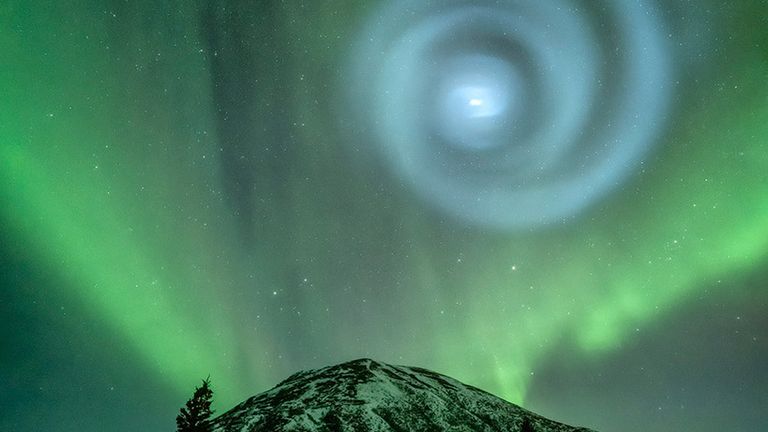Alaska spirali.  Resim: AP aracılığıyla Todd Salat
