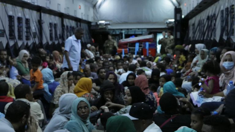 The UK evacuation effort in Sudan has come to an end 