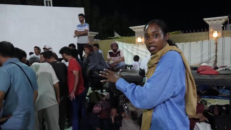 Yousra Elbagir reporting from Sudan