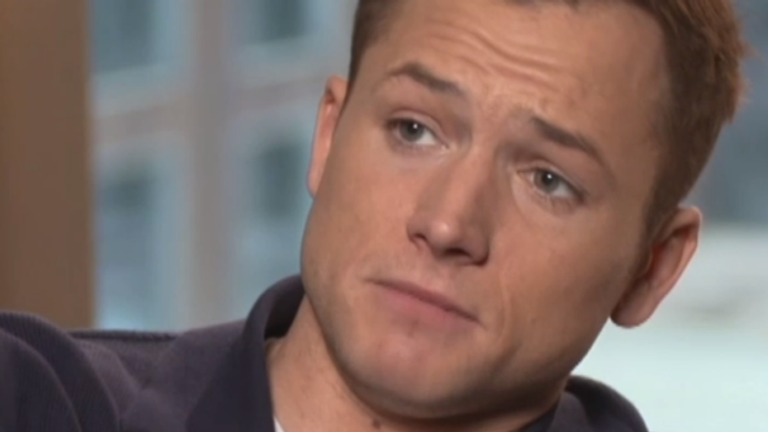 Taron Egerton says he is enjoying doing &#39;grittier faire&#39; as he stars in film about wrangling video game rights from cold war Russia.