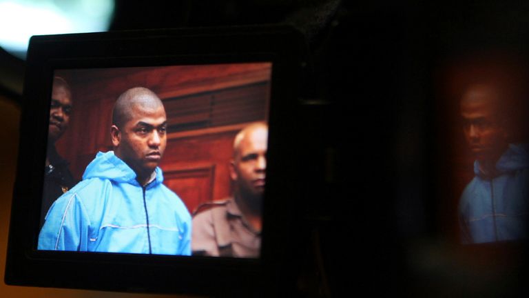 Thabo Bester during his 2012 trial for murder. Pic: AP