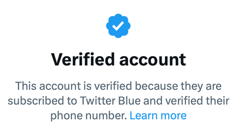 Twitter Verification now requires a Twitter Blue subscription