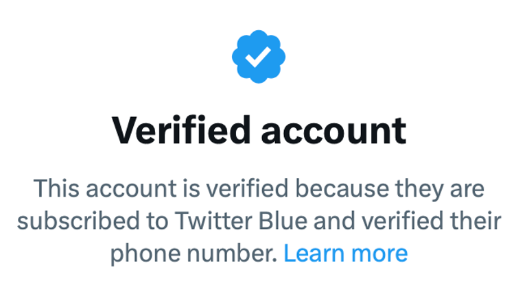 Twitter verification now requires a Twitter Blue subscription