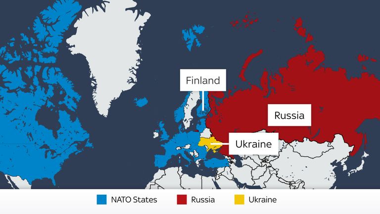 NATO map