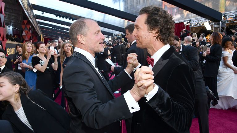 Matthew McConaughey says True Detective costar Woody Harrelson could