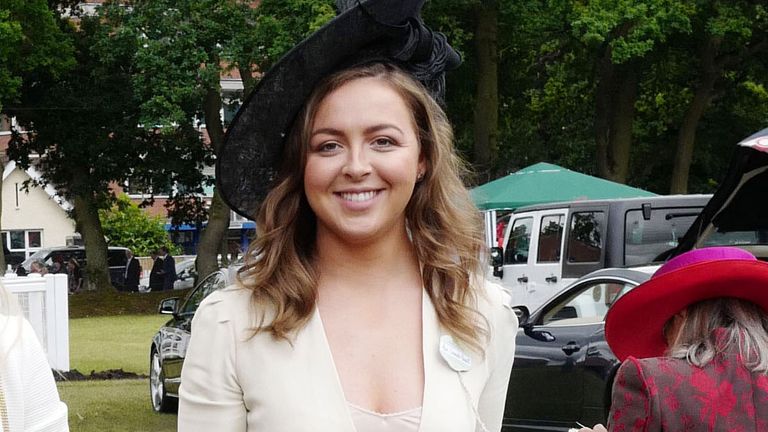 Zenouska Mowatt at Ascot On Ladies Day at Royal Ascot in 2016