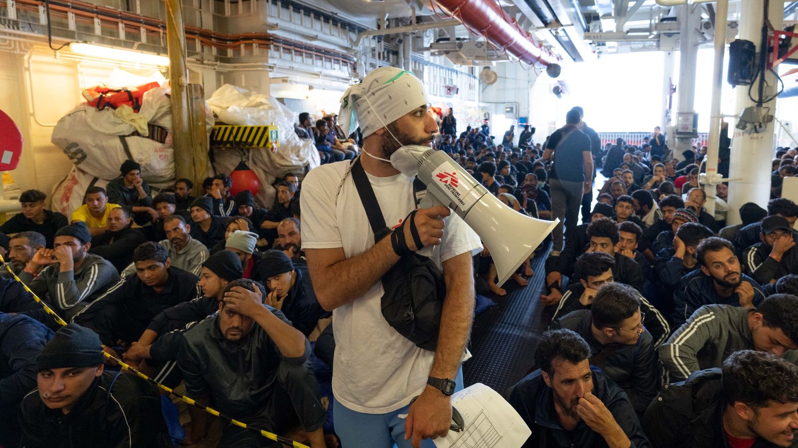'This is my chance at a second life', the slow and laborious aftermath of mass migrant rescue 