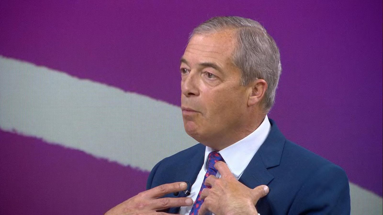 Nigel Farage tells Beth Rigby the Tories have 'betrayed' Brexit and should accept worker shortages to cut immigration
