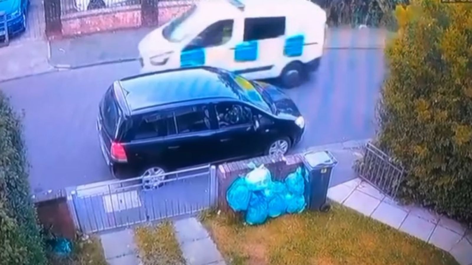 Cardiff riot: Police force refers itself to watchdog as CCTV shows its van following e-bike before fatal crash