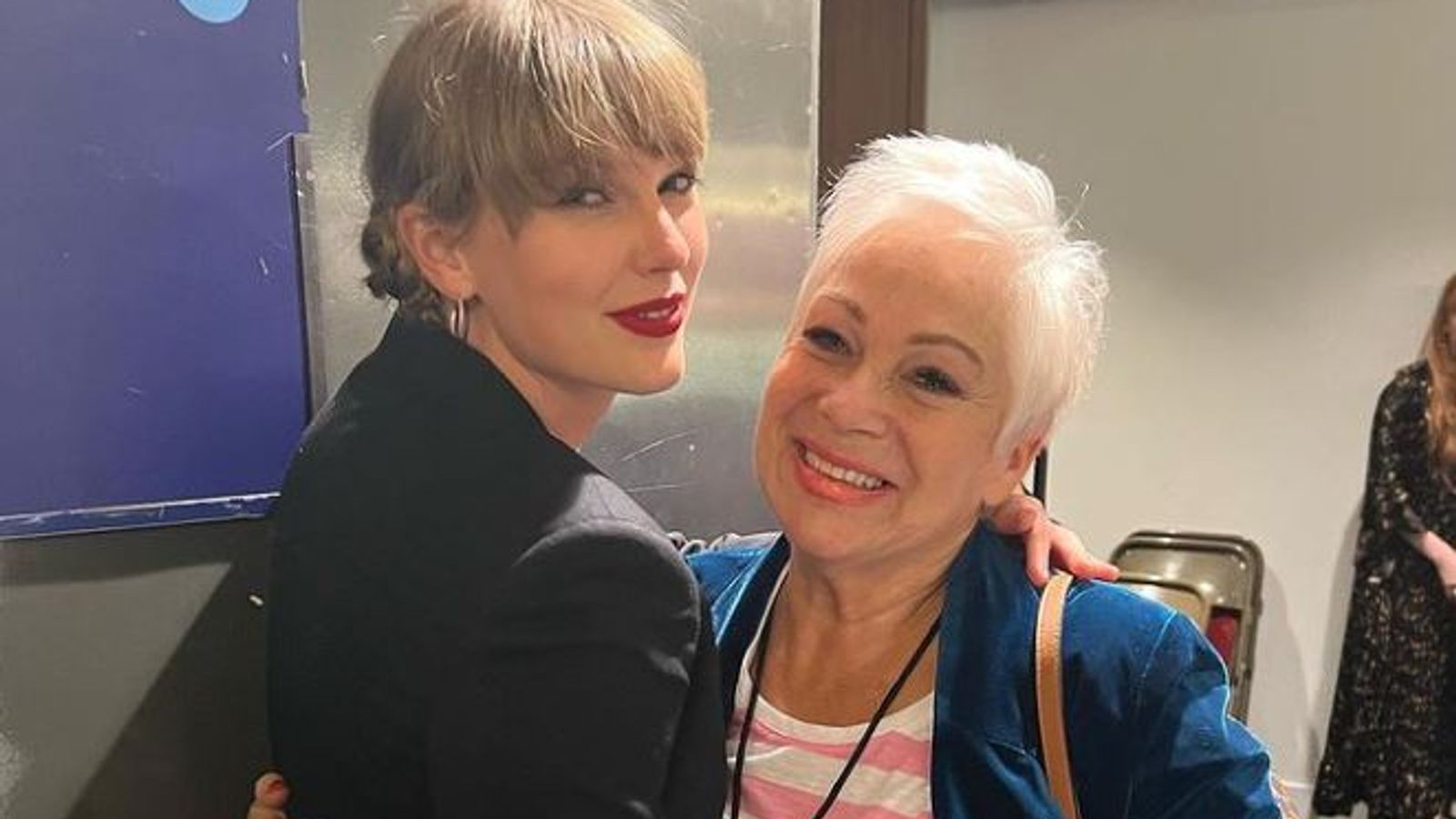 Taylor Swift fans highlight Denise Welch photo amid reports of relationship with The 1975's Matt Healy