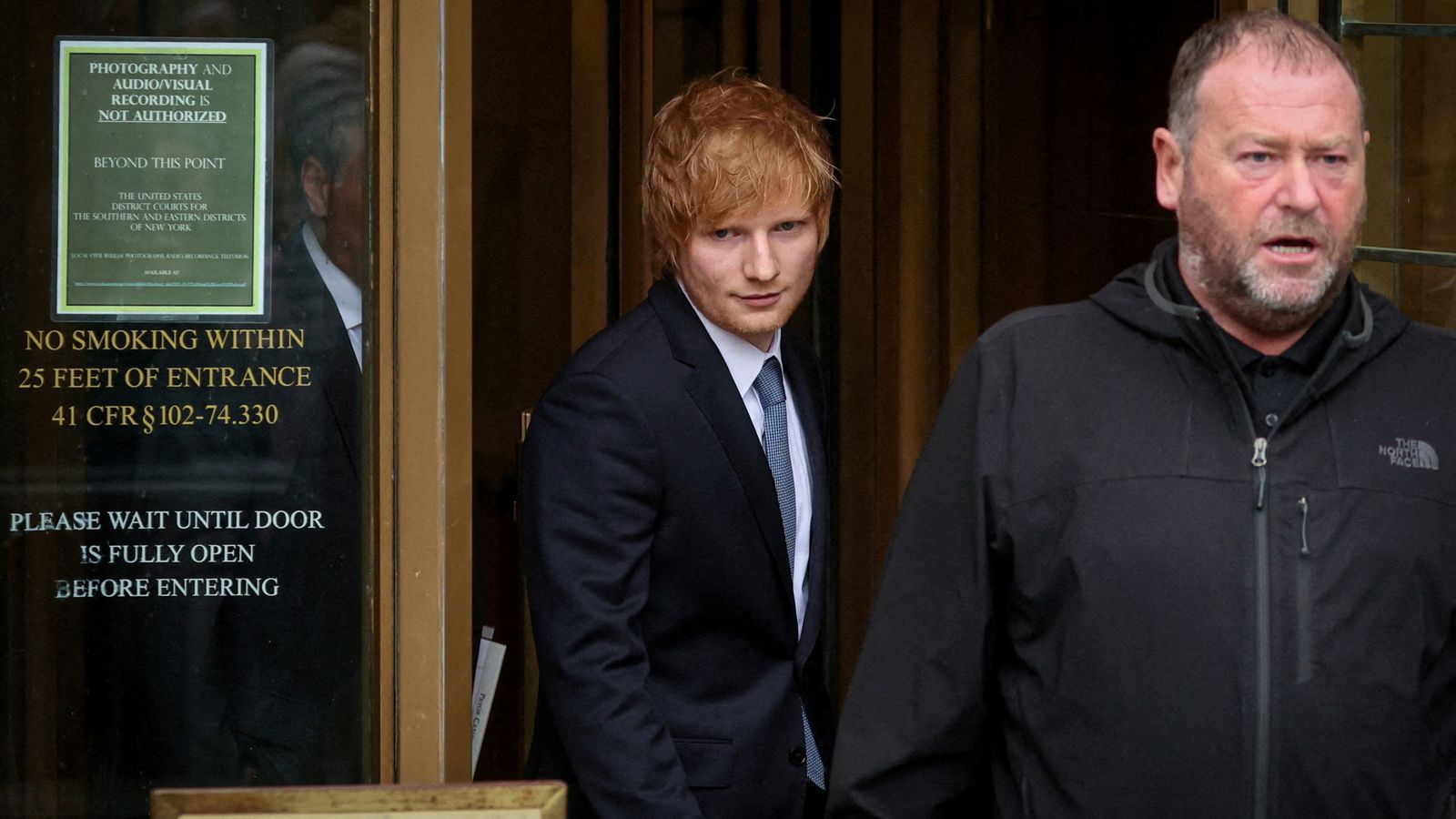Ed Sheeran copyright trial: Star says other singers are cheering him on