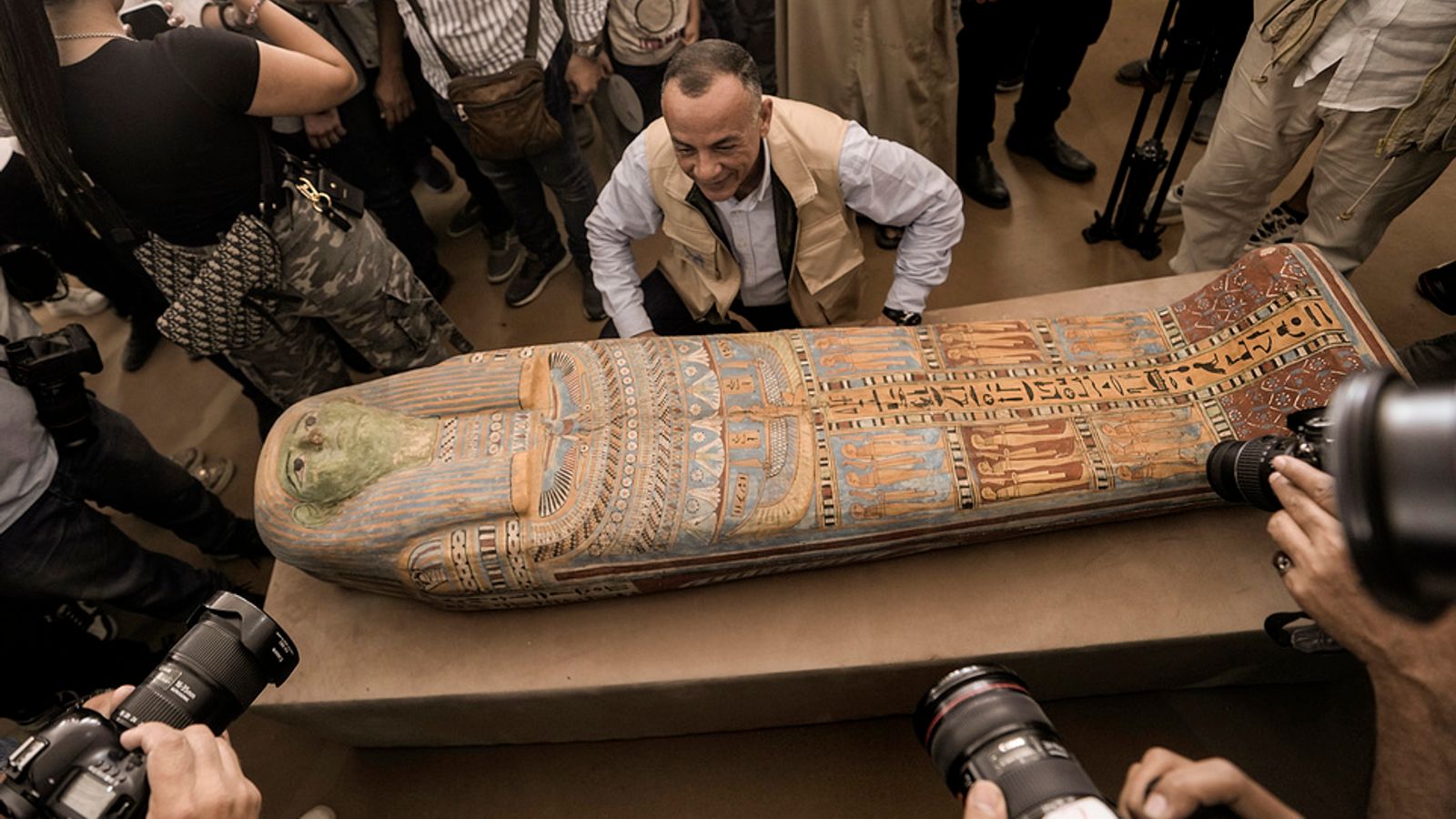 Ancient tombs and mummification workshops unearthed in Egypt