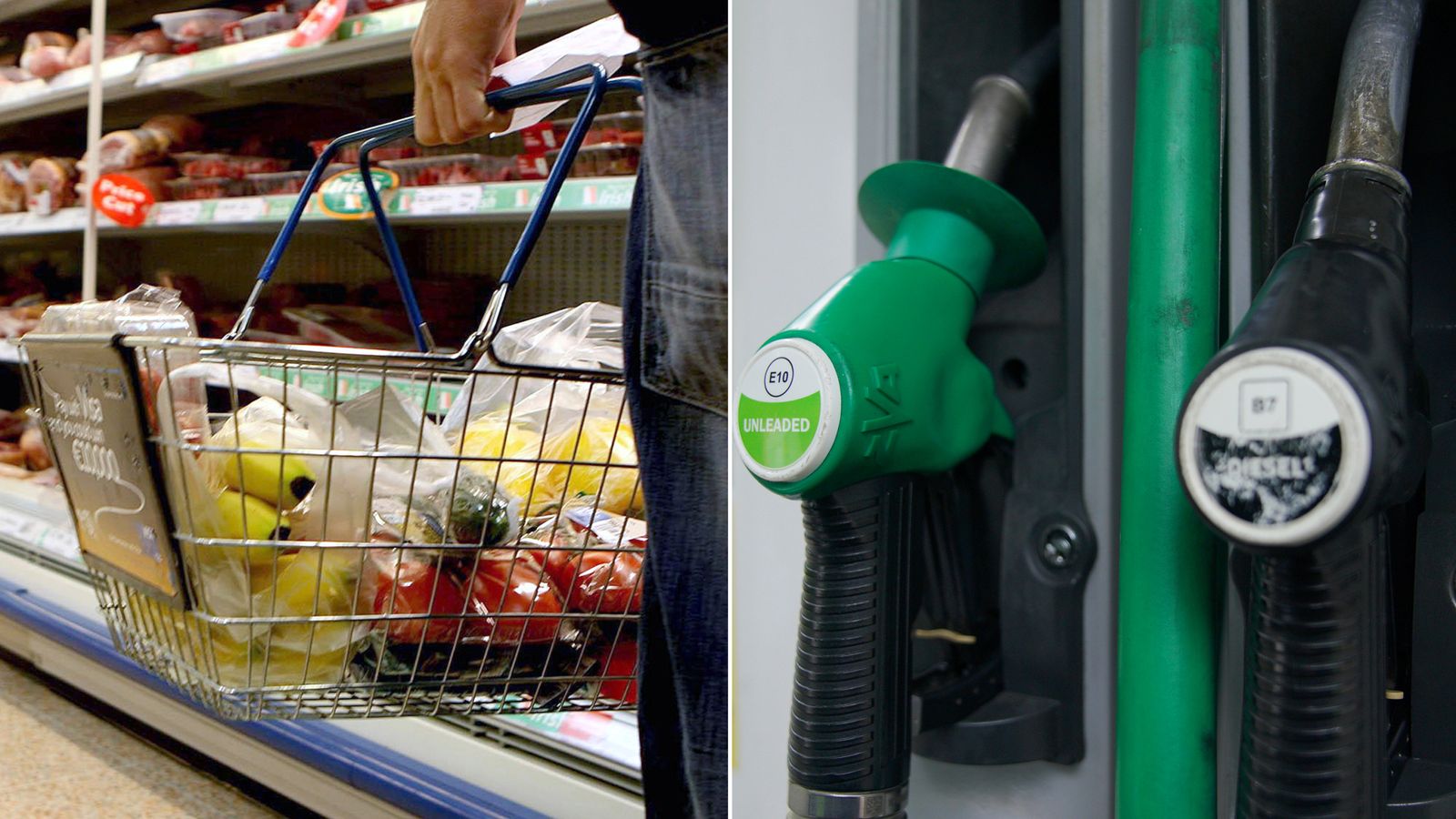 Inflation stuck at 6.7% as petrol goes up but food prices drop