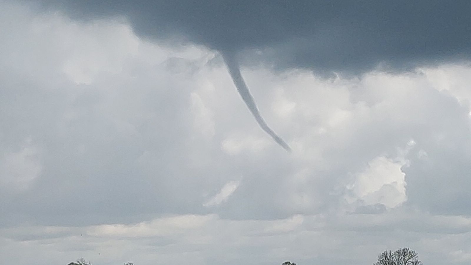 UK weather: Ominous funnel clouds spotted as nation is battered by ...