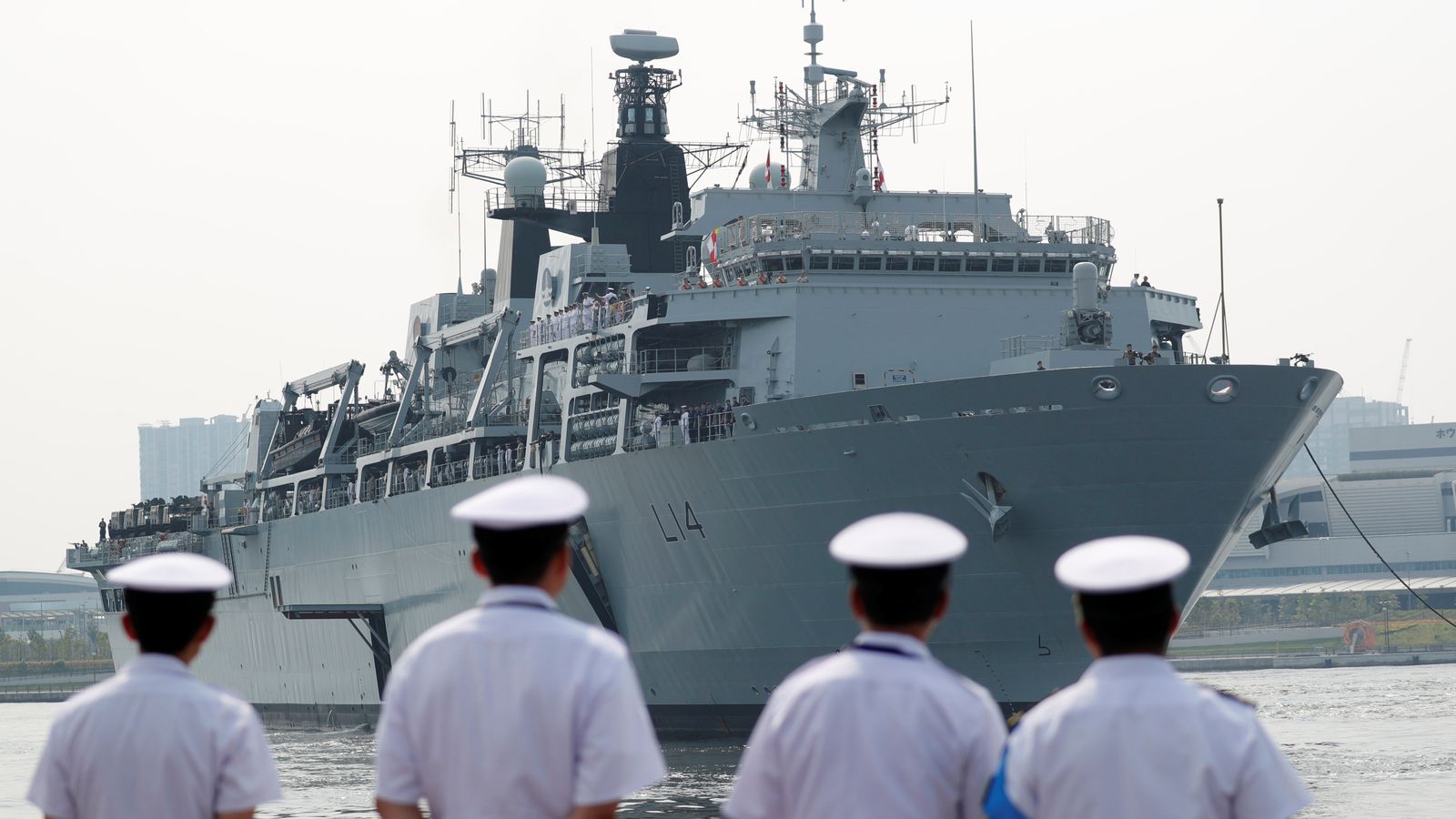 Royal Navy Tests Nyan One Way Effector Drone Launch from Ship