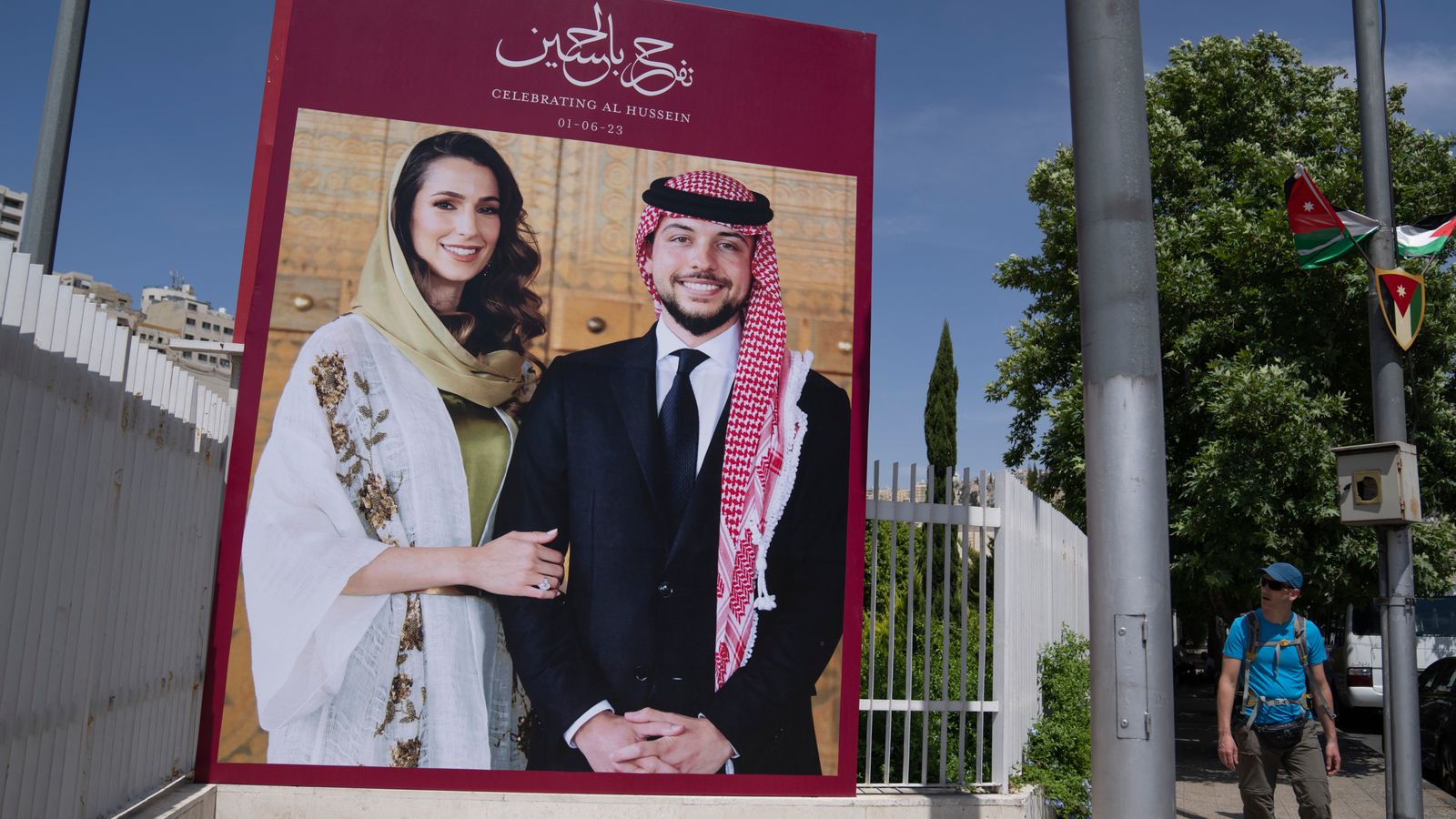 Jordan prepares for royal wedding of Crown Prince Hussein and Rajwa Alseif