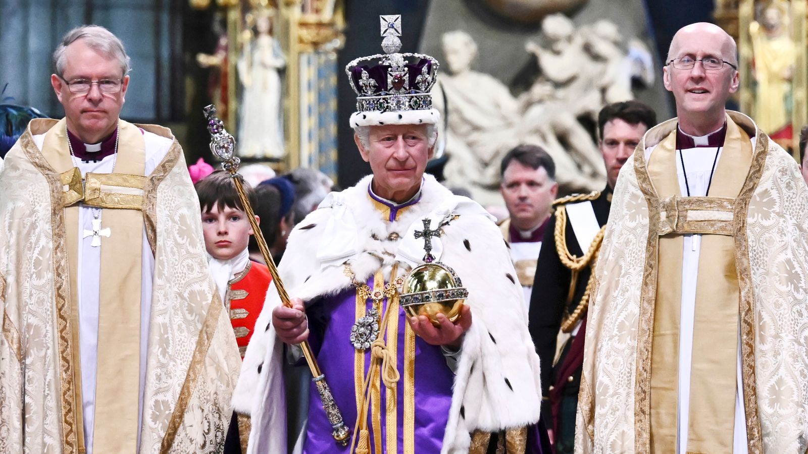 King's coronation: Eyewitness account from inside Westminster Abbey