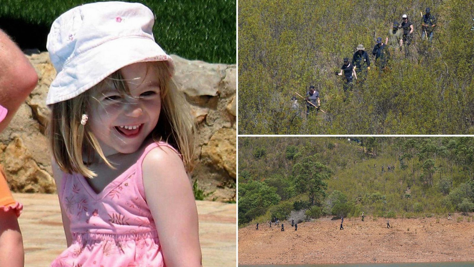 Madeleine McCann: Police photograph digging site in Portugal as new search for toddler enters third day