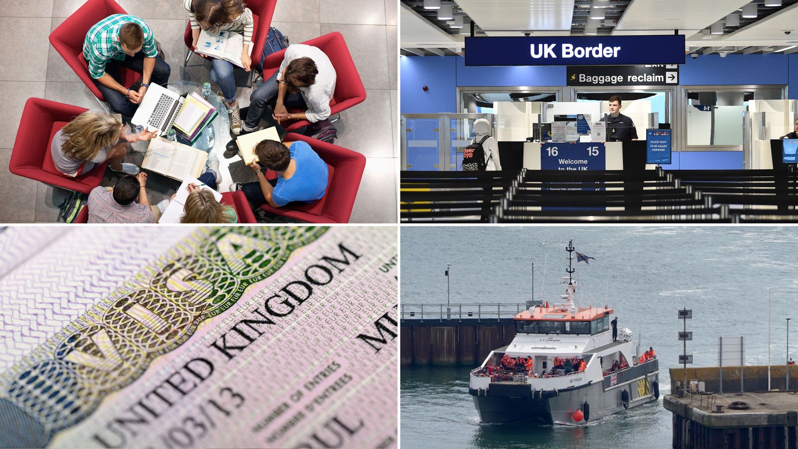 Net migration rises to new record calendar year figure of 606,000 in the 12 months to December 2022