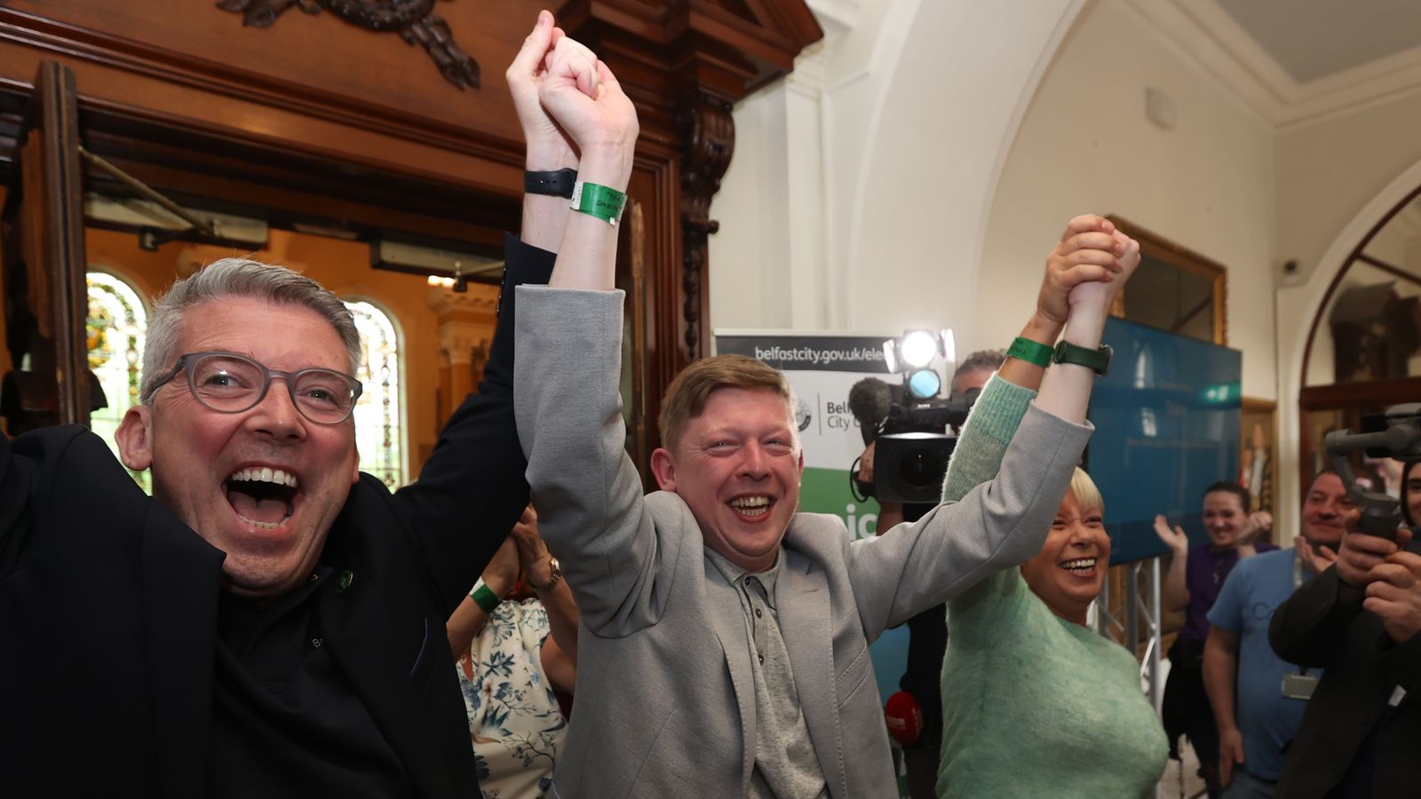 Northern Ireland council elections count ends with Sinn Fein the biggest party for first time