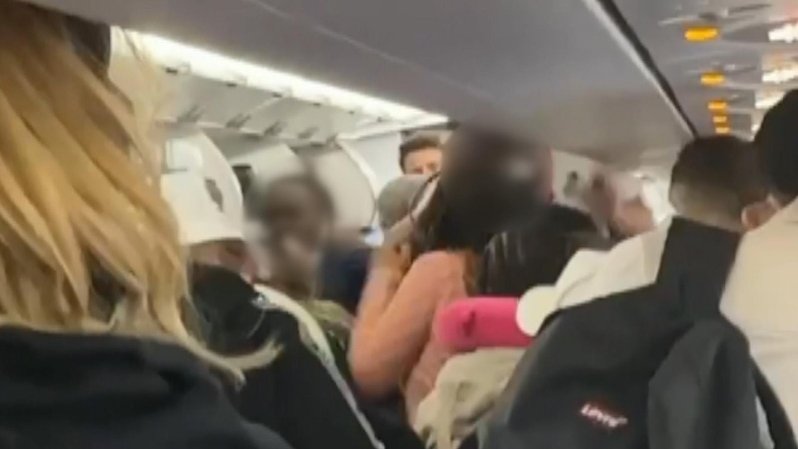 Mass brawls, drunken threats and passengers stripping off: 'Air rage' incidents surge in the UK